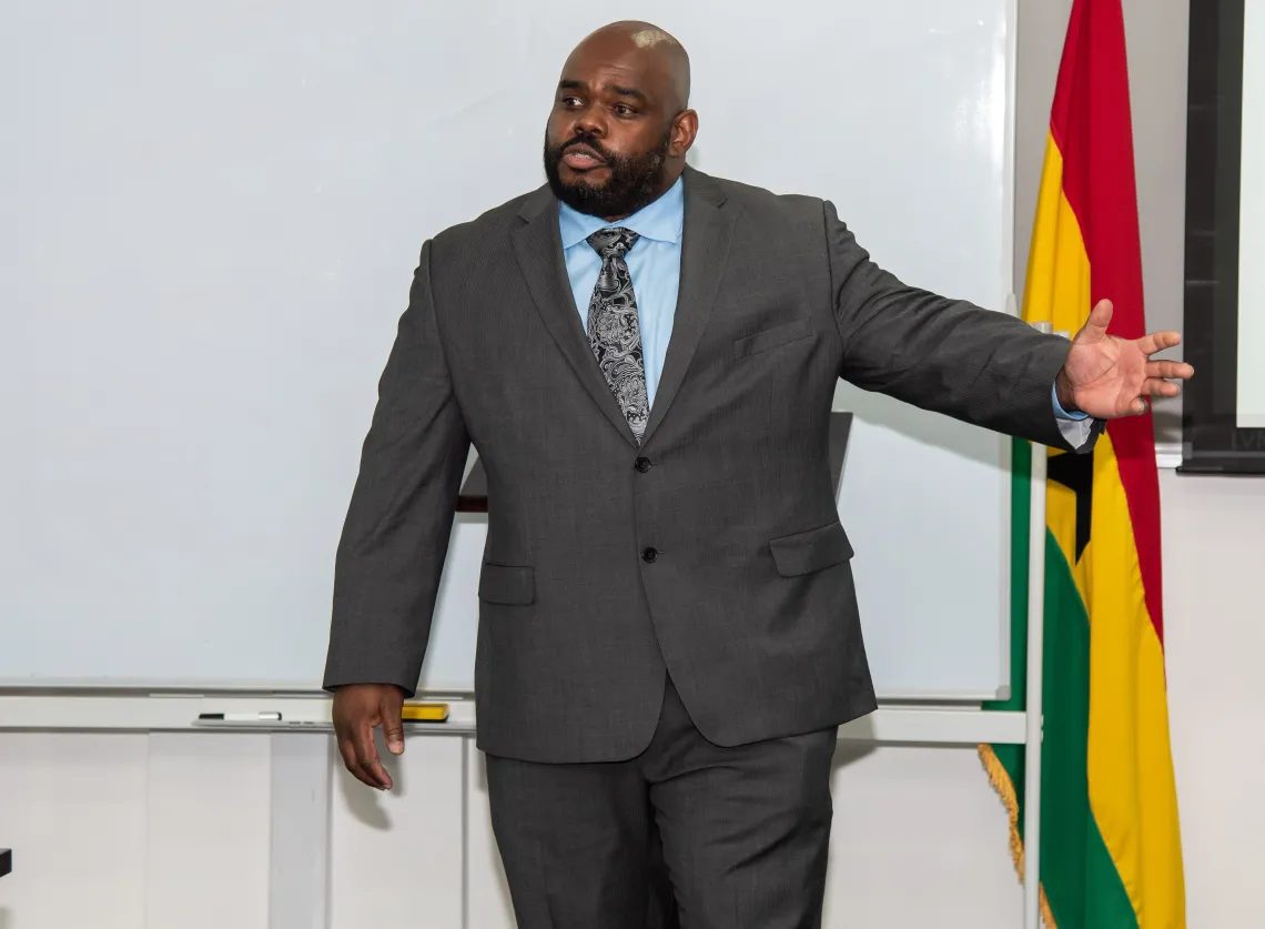 Psychology Senior Sean Taylor